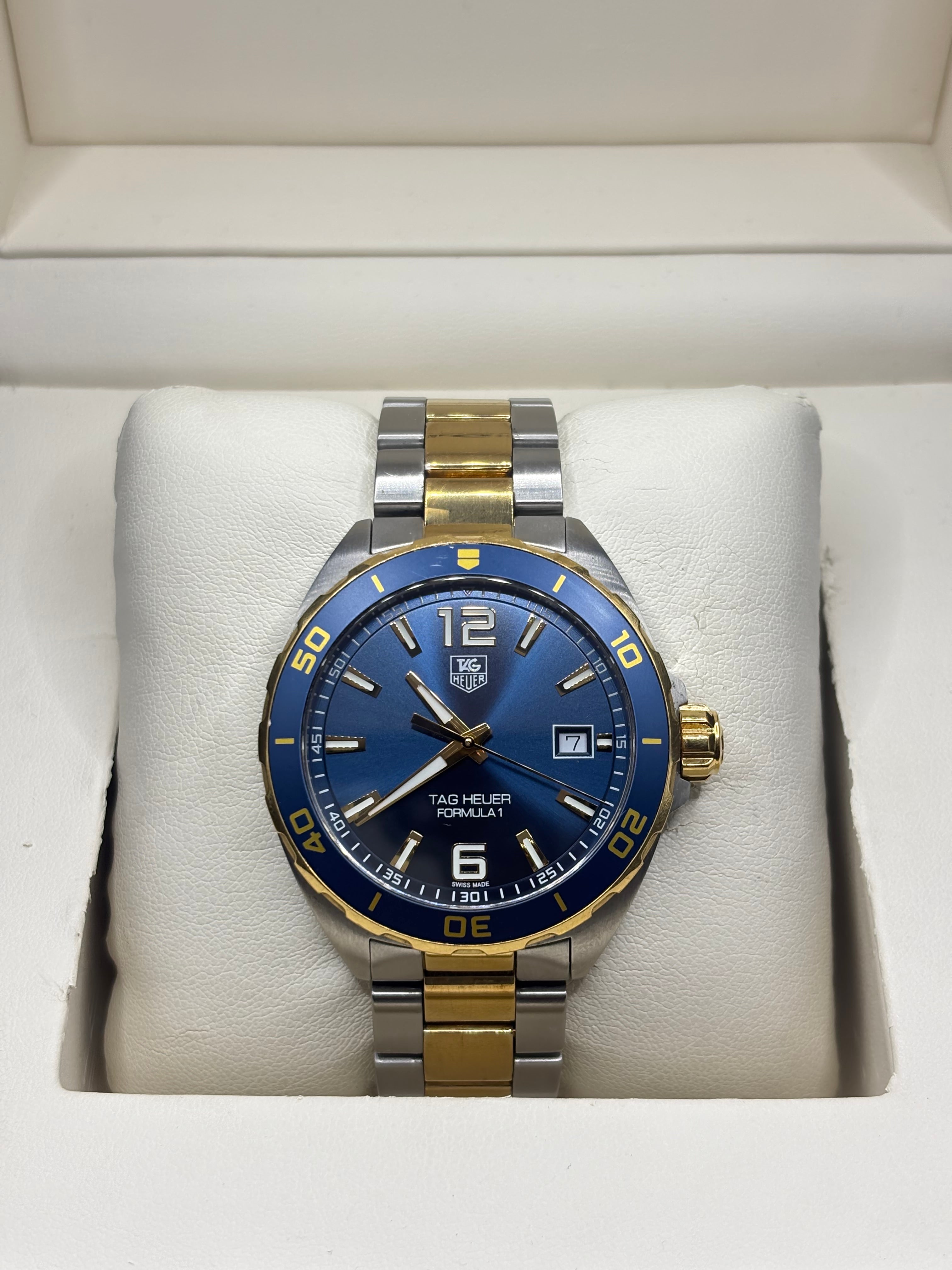 Tag Heuer formula 1 bi-metal